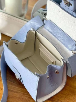 Clearance Sac Bleu Ciel Drixy Femmes Sac Porte Epaule Avec Sangle