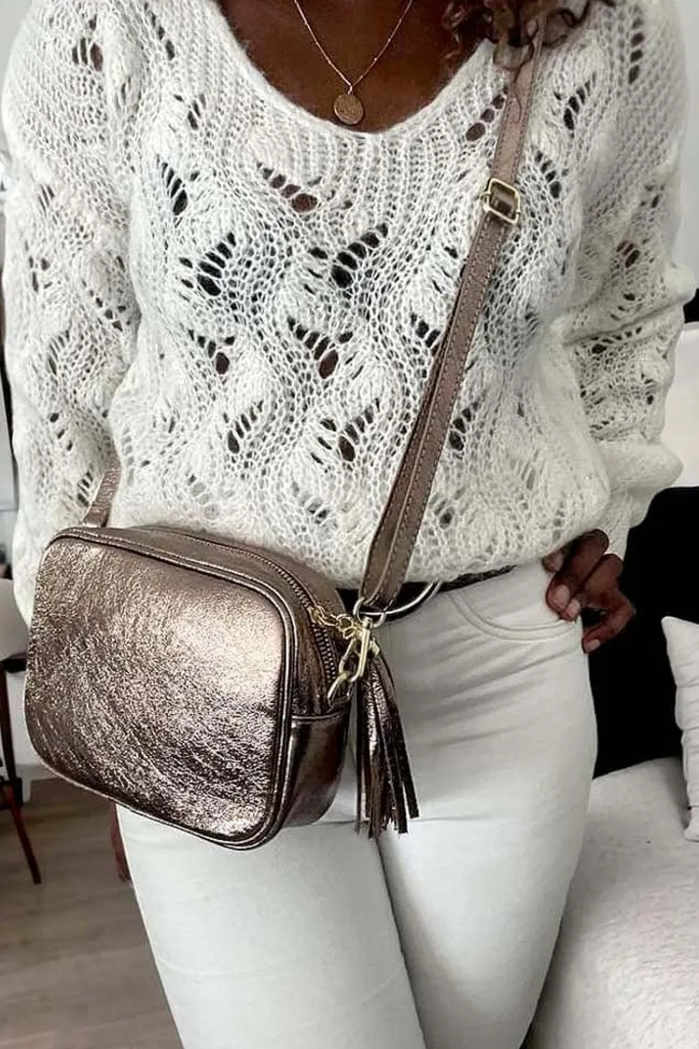 Fashion Sac Dore Champagne Jazz Femmes Sac À Main Camera