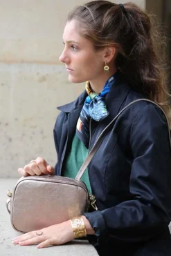 Fashion Sac Dore Champagne Jazz Femmes Sac À Main Camera