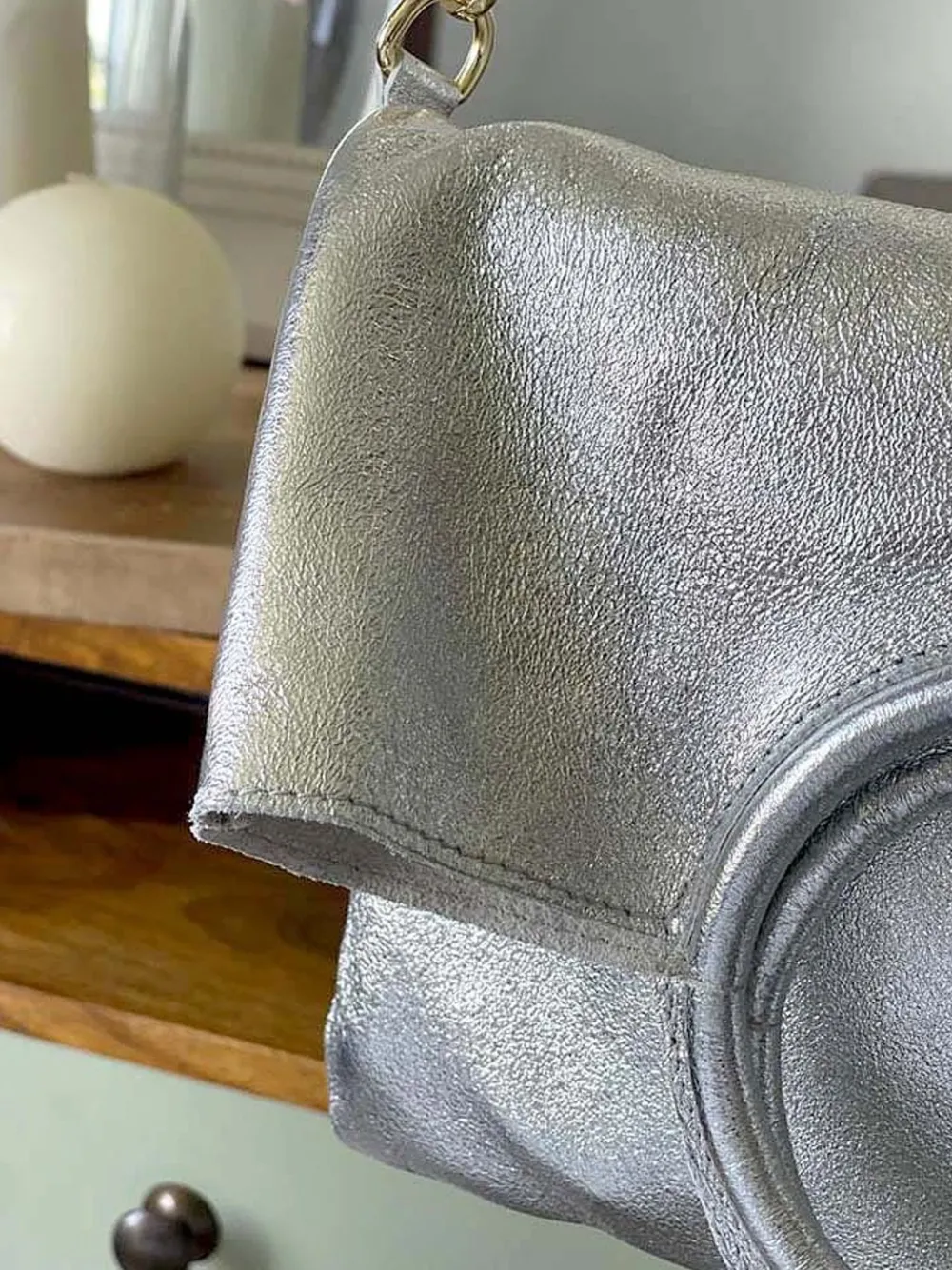 Discount Sac Gris Argent Scarlett Femmes Petit Sac