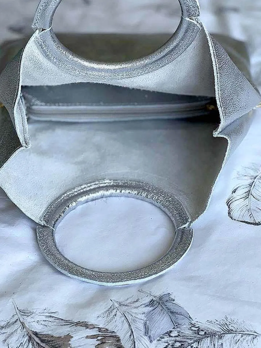 Discount Sac Gris Argent Scarlett Femmes Petit Sac