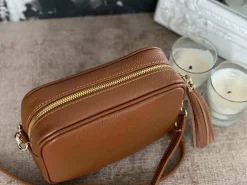 Fashion Sac Marron Camel Aly Femmes Sac À Main Camera