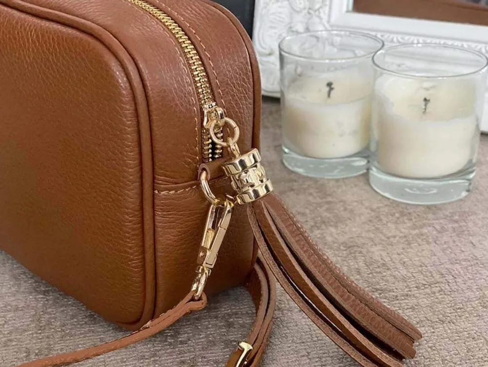 Fashion Sac Marron Camel Aly Femmes Sac À Main Camera