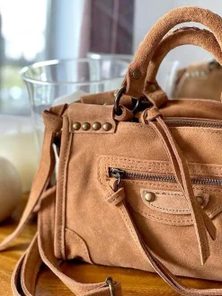 Hot Sac Marron Camel Bradie Femmes Sac Porte Epaule Avec Sangle