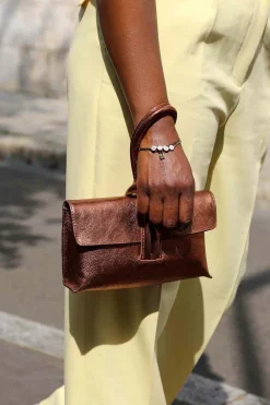 Best Sale Sac Marron Cuivre Tammy Femmes Petit Sac