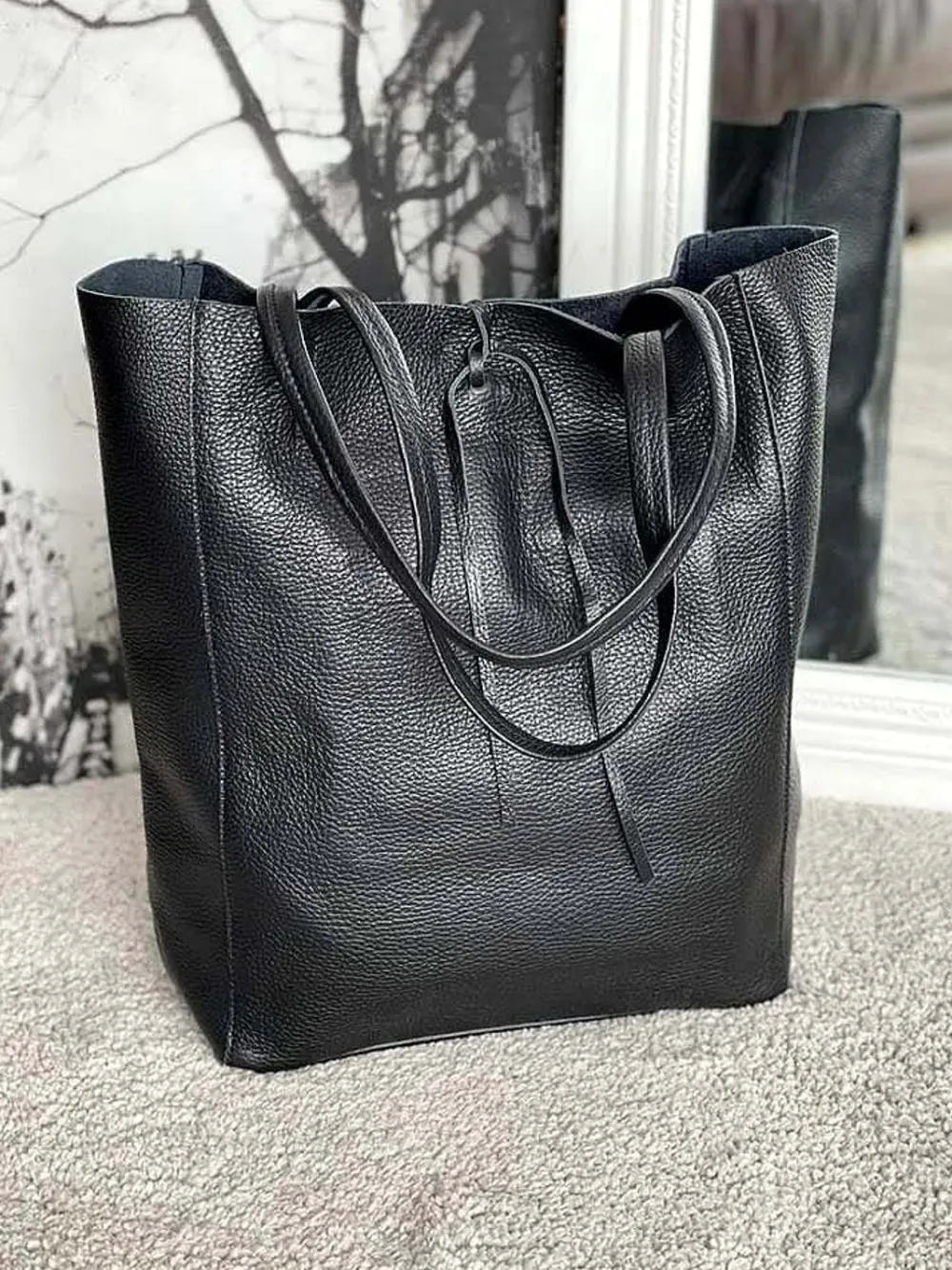 Best Sac Noir Agata Femmes Sac Format A4 Et +
