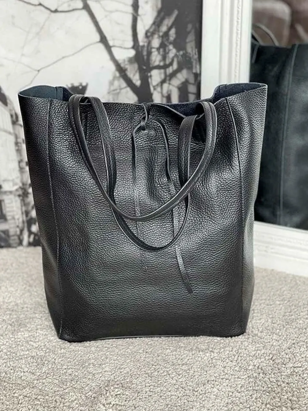 Best Sac Noir Agata Femmes Sac Format A4 Et +