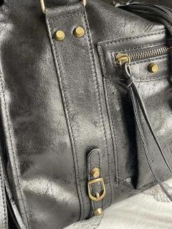 Sale Sac Noir Eloane Femmes Sac Porte Epaule Avec Anse
