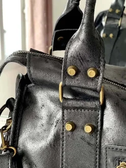 Sale Sac Noir Eloane Femmes Sac Porte Epaule Avec Anse