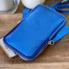Sale Sac Portable En Cuir Bleu Kira Femmes Sac Taille Téléphone Portable
