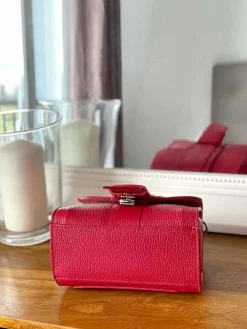 Best Sac Rouge Drixy Femmes Sac Porte Epaule Avec Sangle