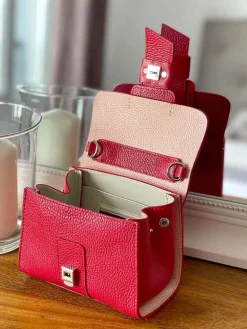 Best Sac Rouge Drixy Femmes Sac Porte Epaule Avec Sangle