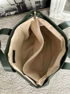 Shop Sac Vert Bouteille Noemie Femmes Sac Format A4 Et +