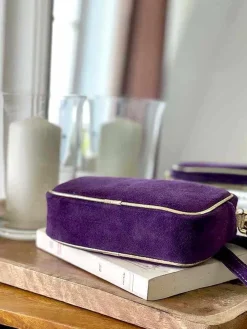 Store Sac Violet Jasmyne Mini Femmes Sac Porte Epaule Avec Sangle