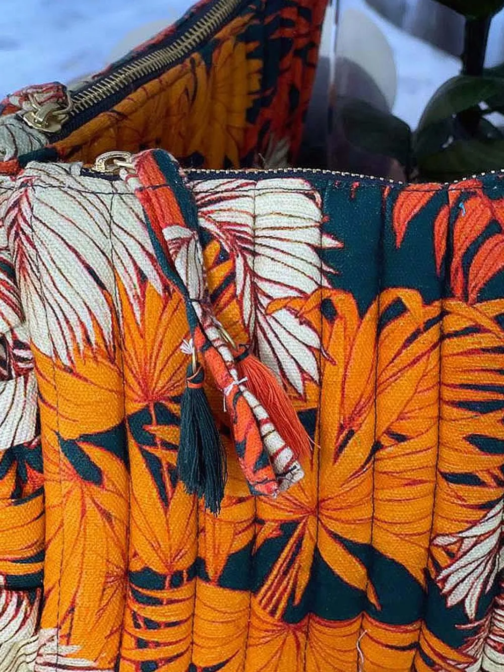 Best Sale Trousse De Toilette Orange Millie Femmes Pochette & Trousse